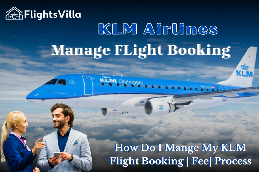 KLM Airlines Manage Flight Booking