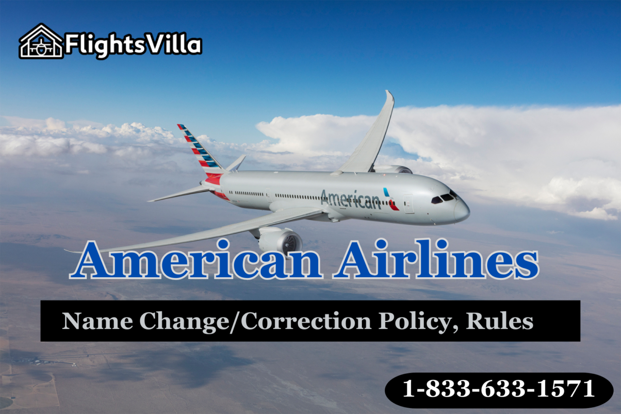 American Airlines Name Change Policy