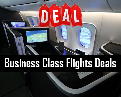 Business Class Flights Deals